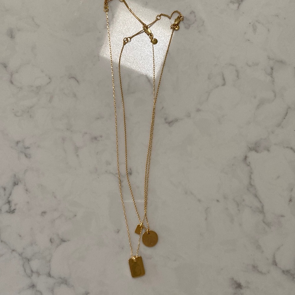 Madewell Gold Layering Necklaces